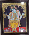 krishna painting gold