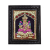 13"x11" Annapoorani Tanjore Painting, Teakwood Frame, Ready Stock, Immediate Dispatch