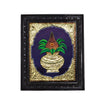 13"x11" Kalasam Tanjore Painting, Teakwood Frame, Ready Stock, Immediate Dispatch