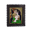 15"x12" Gold Tanjore Painting of Yashodha Krishnan, Teakwood Frame, Beautiful Gift for Baby Shower, It's a Boy! Good News, Single Mother Gifting