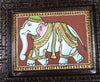 elephant  tanjore art