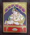 krishna painting gold