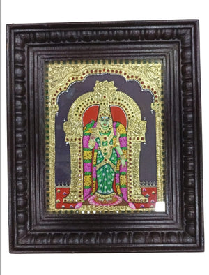 meenakshi tanjore painting 