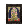 15"x13" Gold Tanjore Painting Of Samayapuram Mariamman, For Your New Home Temple Wall Decor