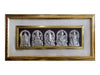 Perumal Lakshmi Ganesha Saraswati Murugan 999 Silver Frame