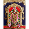 Gold Tanjore Painting of Perumal Lakshmi Ganesha Saraswati & Murugan, Most preferred and beautiful Tanjore Painting for every home in India