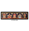 Gold Tanjore Painting of Perumal Lakshmi Ganesha Saraswati & Murugan, Most preferred and beautiful Tanjore Painting for every home in India