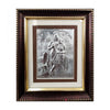 Radha Krishna  999 Silver Frame Table Décor