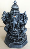 Stone Finish Ganesha Paper Mache Material-With Gift Wrap
