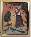 Rajasthani Traditional Gemstone Painting - Medium Style 2