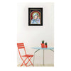 Gold Tanjore Painting of Mother Mary With Baby Jesus, Teakwood Frame, Paintings On Christianity, Personalized Gifts For New House Ceremony